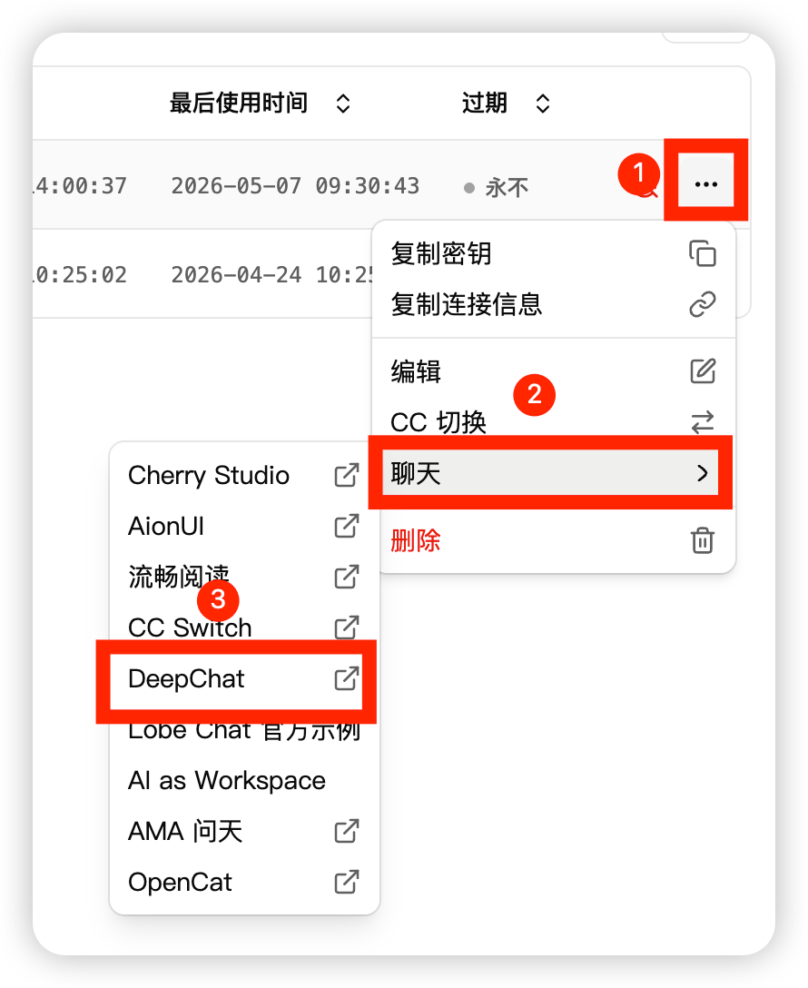 Select DeepChat